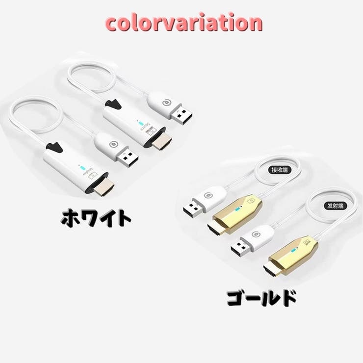 ワイヤレスHDMIエクステンダー 送受信セット 2本 | PlusNao | 詳細画像6 