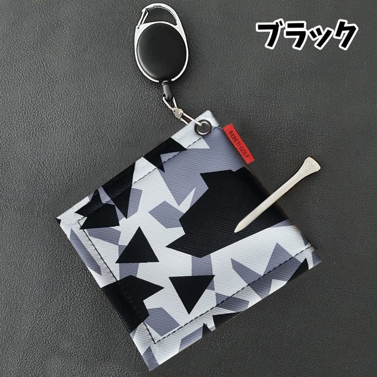 フック付きタオル ゴルフボールクリーナー ティー付き | PlusNao | 詳細画像11 
