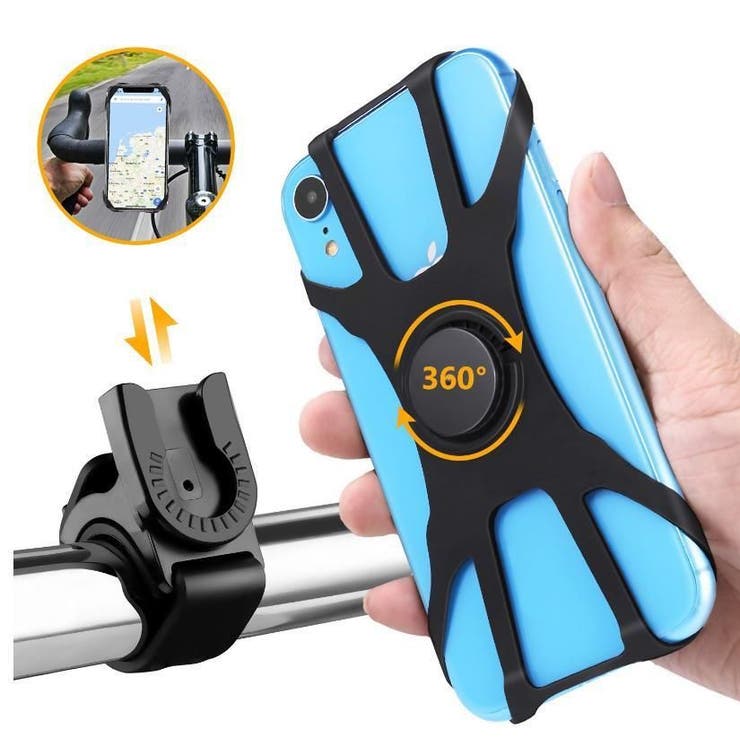 自転車用スマホホルダー スマホスタンド サイクリング | PlusNao | 詳細画像3 