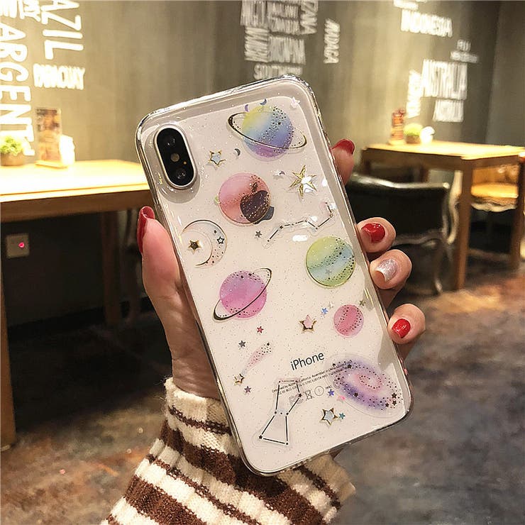 スマートフォンケース iPhoneケース キラキラ | PlusNao | 詳細画像3 