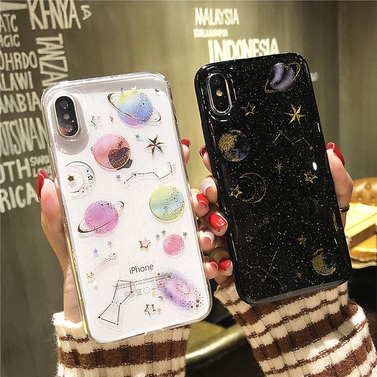 スマートフォンケース iPhoneケース キラキラ | PlusNao | 詳細画像5 