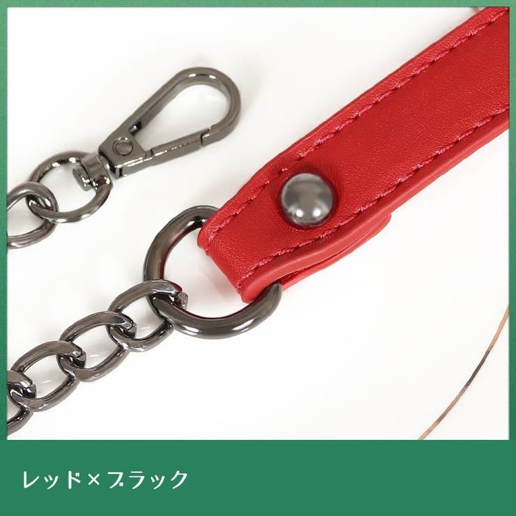 ショルダーストラップ チェーン PUレザー | PlusNao | 詳細画像13 