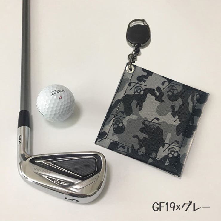 フック付きタオル ゴルフ用品 ボールクリーナー | PlusNao | 詳細画像15 