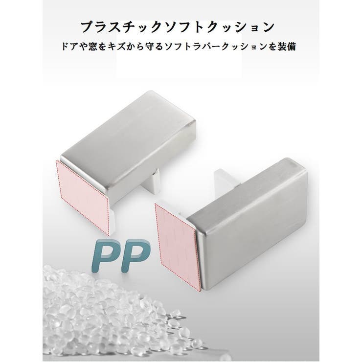 窓ロック 窓ストッパー 防犯グッズ | PlusNao | 詳細画像6 