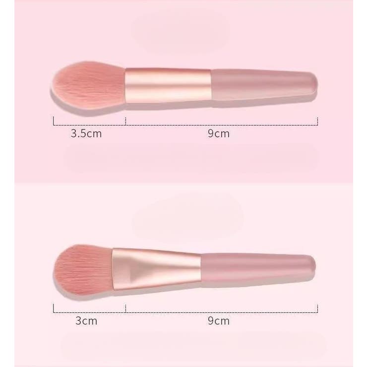 メイクブラシ 化粧筆 8本セット | PlusNao | 詳細画像10 