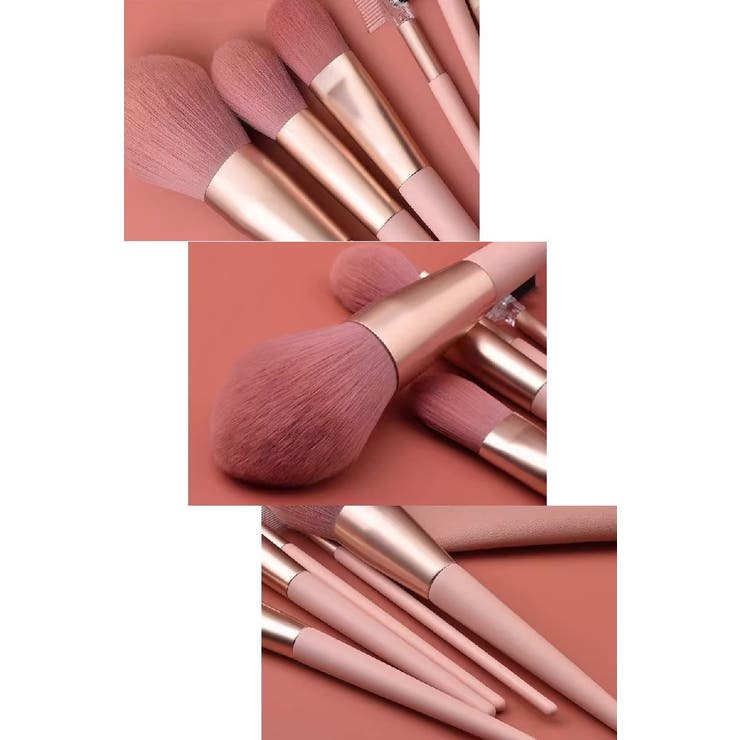 メイクブラシ 化粧筆 8本セット | PlusNao | 詳細画像3 