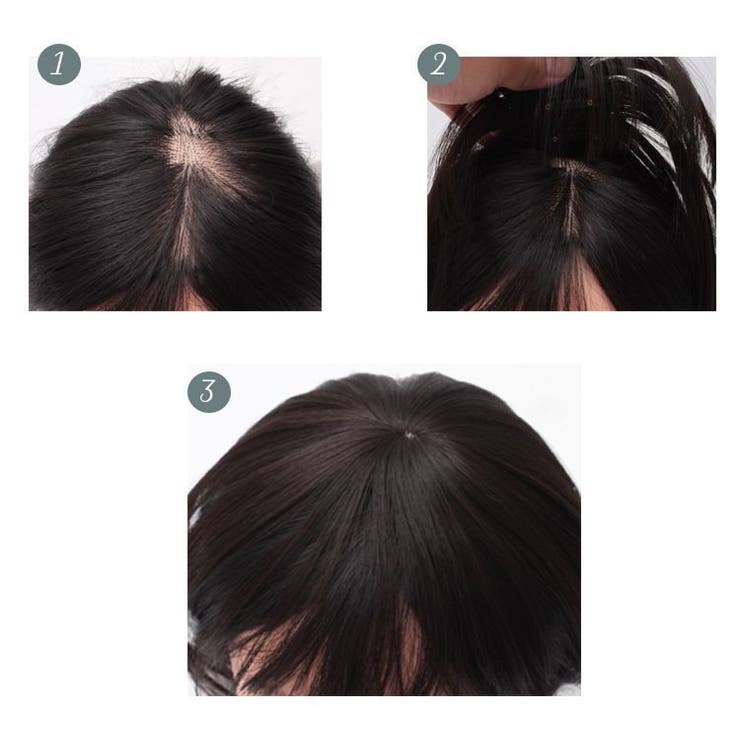 ポイントウィッグ 部分ウィッグ ヘアピース | PlusNao | 詳細画像6 