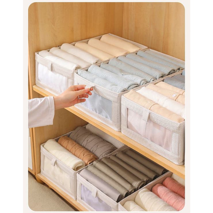 収納ボックス 下着収納ケース 衣類収納具 | PlusNao | 詳細画像2 