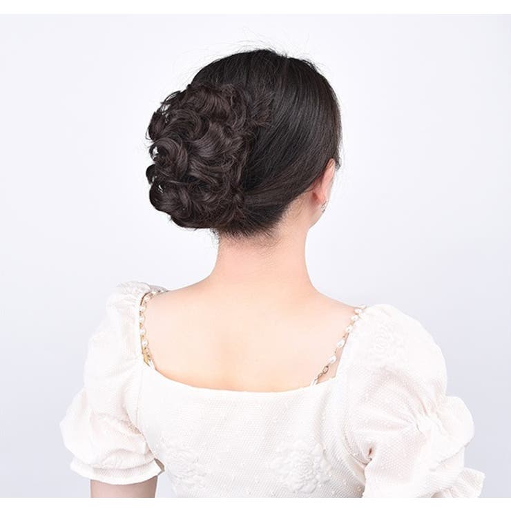 お団子ウィッグ ポイントウィッグ ヘアクリップ | PlusNao | 詳細画像5 