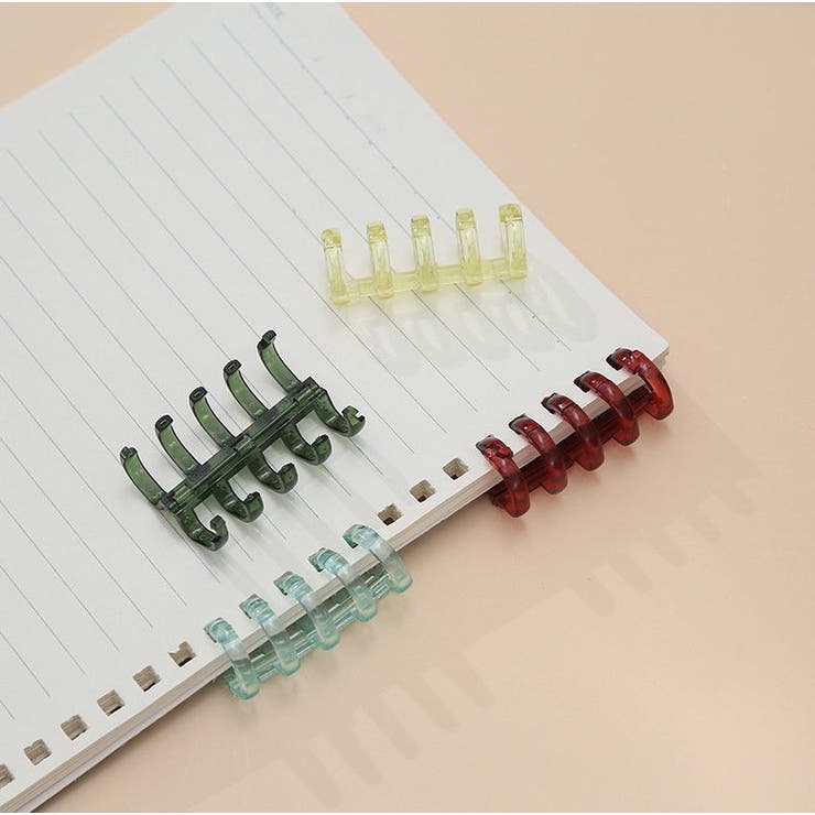 ルーズリーフリング 50個セット ルーズリング | PlusNao | 詳細画像3 