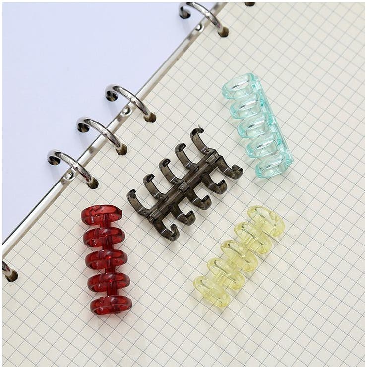 ルーズリーフリング 50個セット ルーズリング | PlusNao | 詳細画像4 