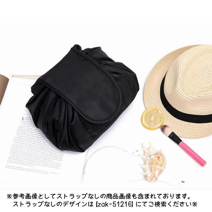 化粧ポーチ メイクポーチ 巾着型 | PlusNao | 詳細画像2 