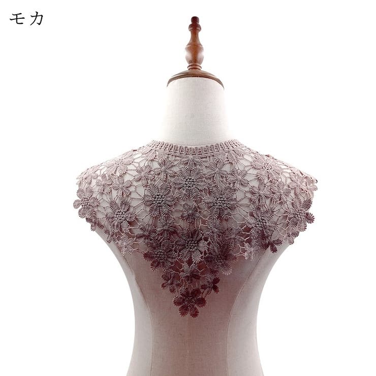 ネックラインレース 手芸用つけ襟 手芸材料 | PlusNao | 詳細画像17 