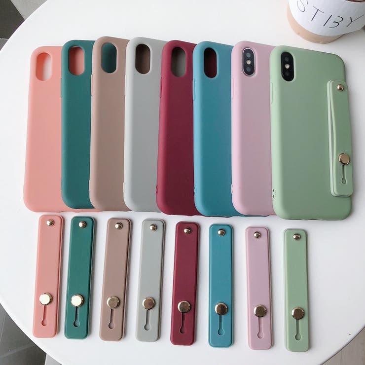 スマホケース スマホカバー 落下防止ベルト付き | PlusNao | 詳細画像3 