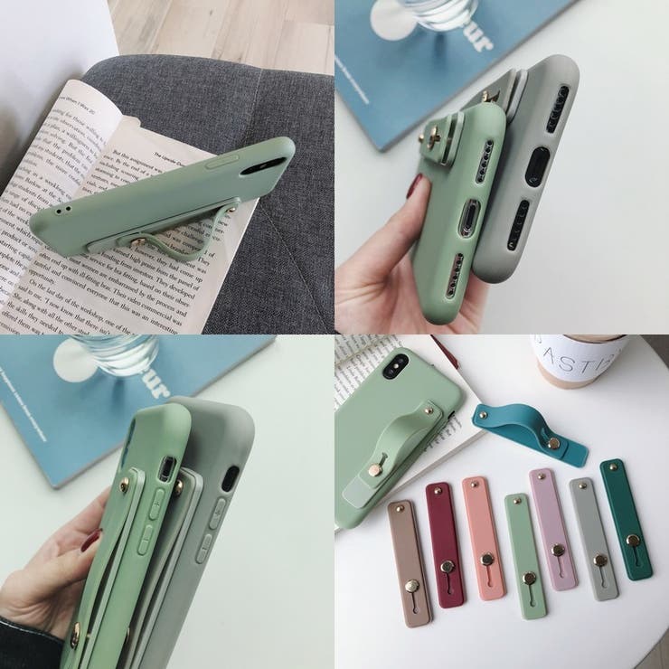 スマホケース スマホカバー 落下防止ベルト付き | PlusNao | 詳細画像4 