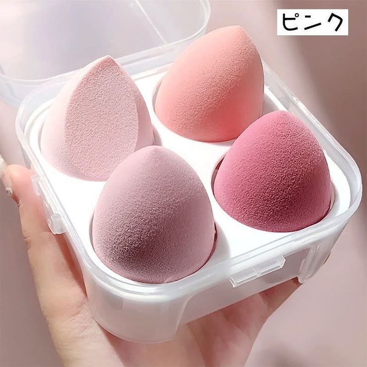 メイク用スポンジ 4個セット メイク用パフ | PlusNao | 詳細画像11 