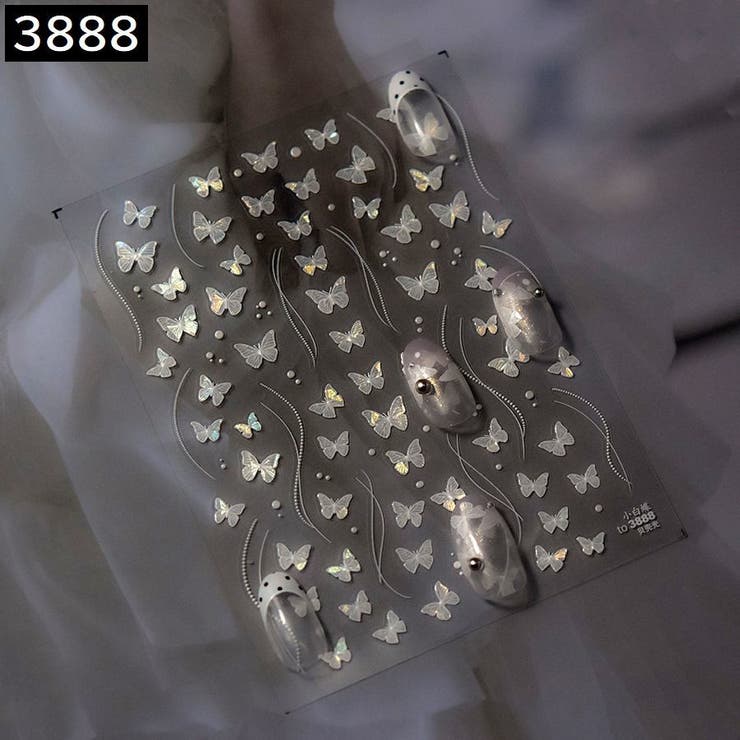 ネイルシール ネイルパーツ ネイルアートステッカー | PlusNao | 詳細画像18 