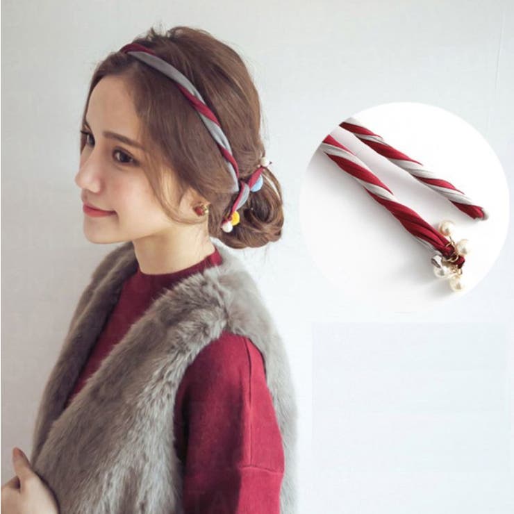 ヘアバンド 紐 アレンジ自由 品番 Fq Plusnao プラスナオ のレディースファッション通販 Shoplist ショップリスト