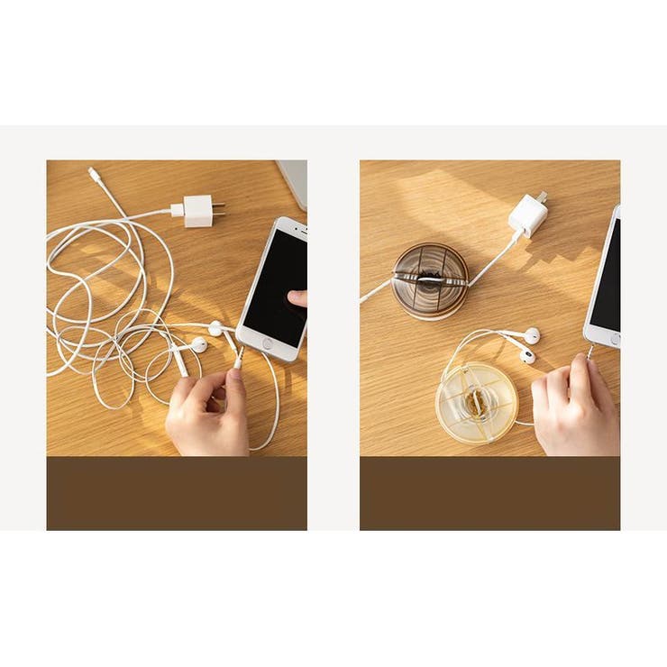 ケーブルホルダー コードリールケース 巻き取り | PlusNao | 詳細画像6 