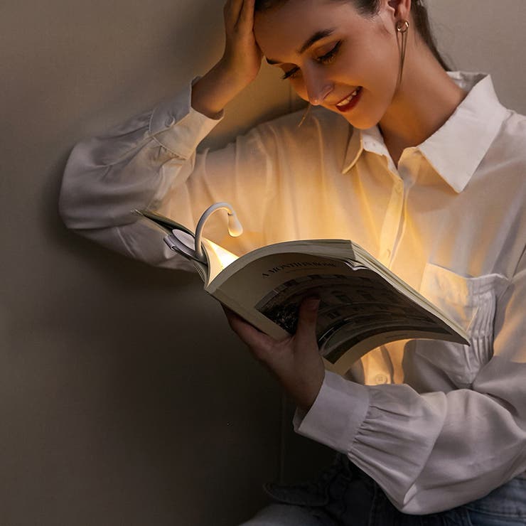 クリップライト ブックライト 読書ライト | PlusNao | 詳細画像3 