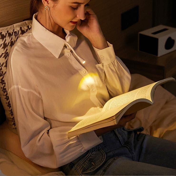 クリップライト ブックライト 読書ライト | PlusNao | 詳細画像4 