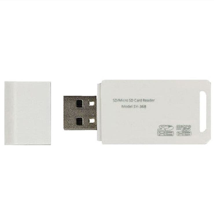 ポータブルカードリーダー MicroSDカードリーダー TFカード | PlusNao | 詳細画像6 