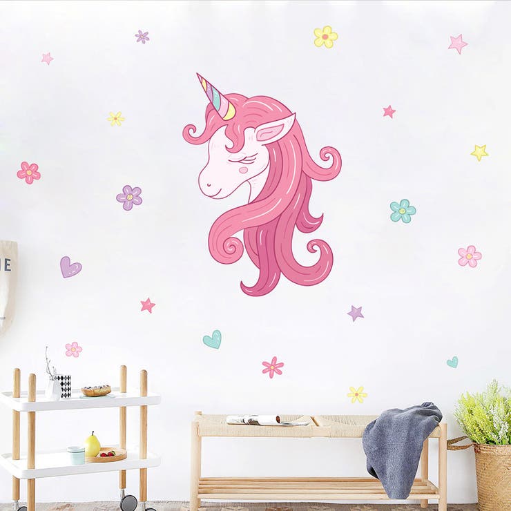 ウォールステッカー 壁紙シール ユニコーン 品番 Fq Plusnao プラスナオ のレディースファッション通販 Shoplist ショップリスト