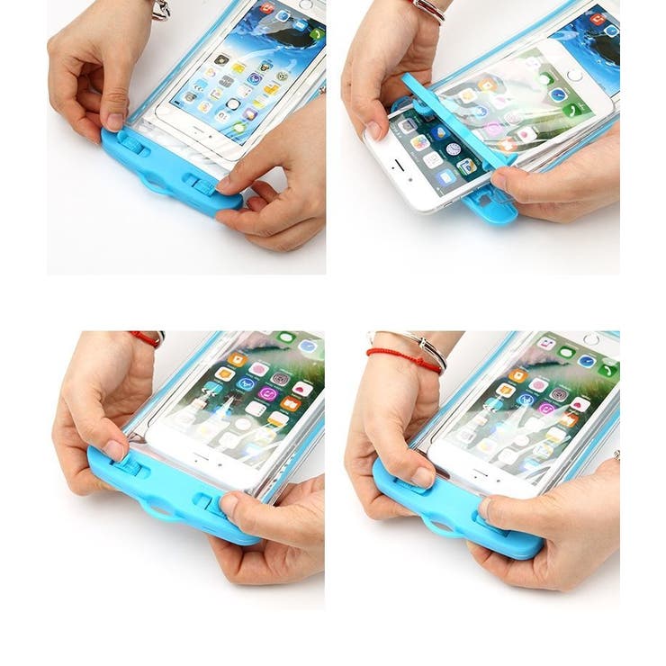 スマホ用防水ケース 防水バッグ iPhone | PlusNao | 詳細画像4 