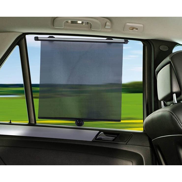 車用サンシェード 吸盤取り付け ロールアップ | PlusNao | 詳細画像3 