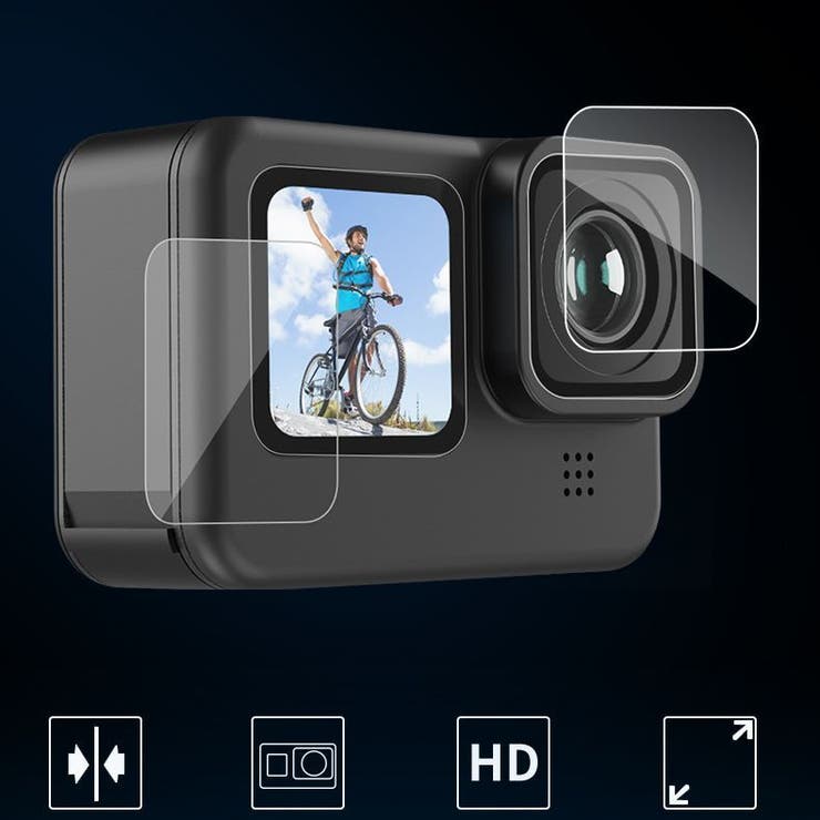 GoPro用シリコンケース レンズカバー ハンドストラップ | PlusNao | 詳細画像3 