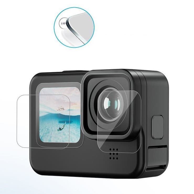 GoPro用シリコンケース レンズカバー ハンドストラップ | PlusNao | 詳細画像4 