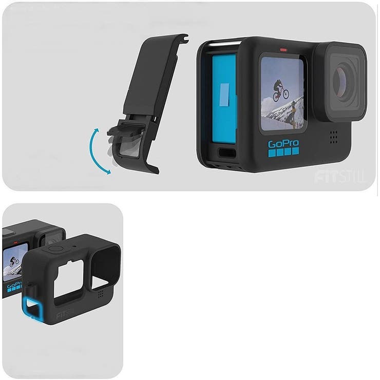 GoPro用シリコンケース レンズカバー ハンドストラップ | PlusNao | 詳細画像6 