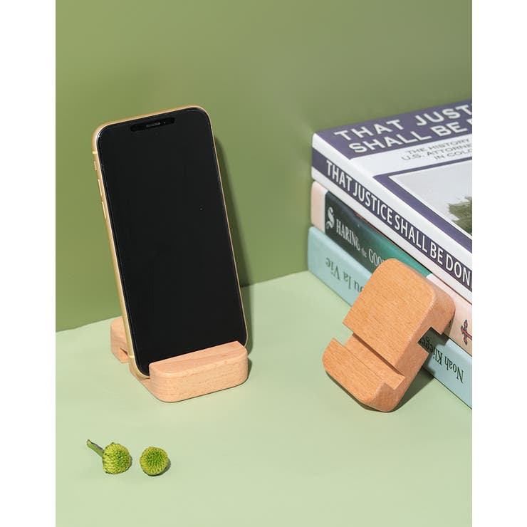 スマホスタンド スマートフォンスタンド 木製 | PlusNao | 詳細画像6 