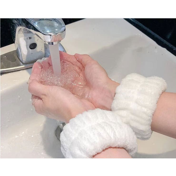 洗顔用リストバンド 吸水リストバンド 2個セット | PlusNao | 詳細画像10 