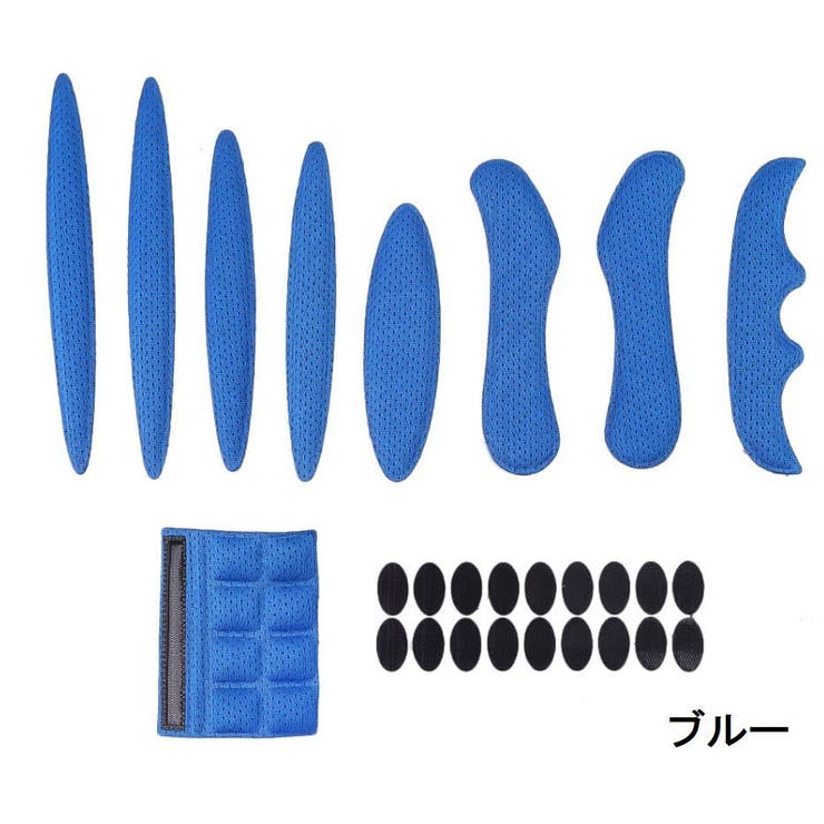 ヘルメットインナーパッド ヘルメットスポンジ バイク | PlusNao | 詳細画像7 