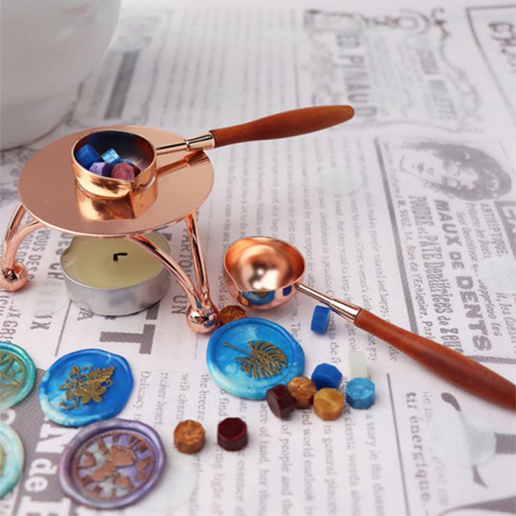 シーリングワックス用スプーン シーリングスタンプ用品 封蝋 | PlusNao | 詳細画像2 