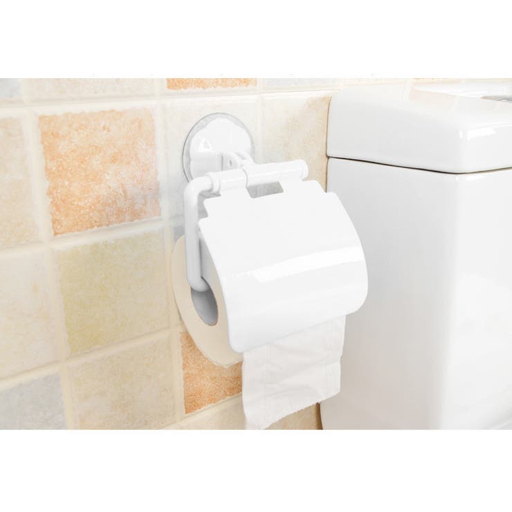 トイレットペーパーホルダー ロールペーパーホルダー 吸盤式 | PlusNao | 詳細画像4 