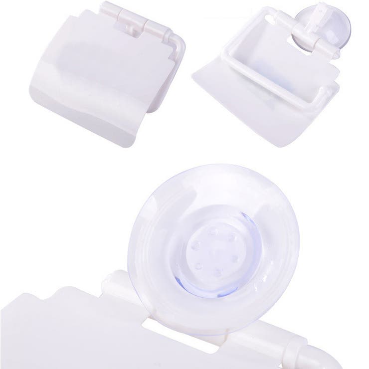 トイレットペーパーホルダー ロールペーパーホルダー 吸盤式 | PlusNao | 詳細画像7 