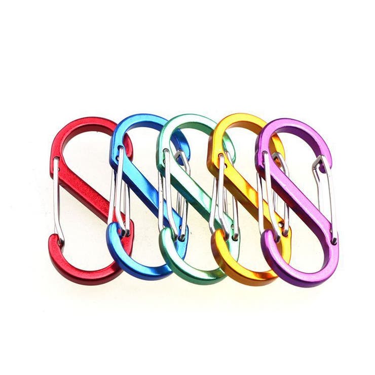 S字カラビナ キーフック 同色5個セット | PlusNao | 詳細画像8 