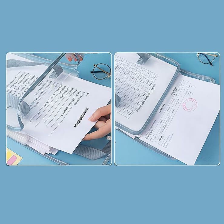 ファイルケース 書類ケース 持ち手付き | PlusNao | 詳細画像7 