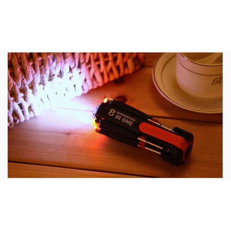 マルチドライバー 8in1 LEDライト付き | PlusNao | 詳細画像8 
