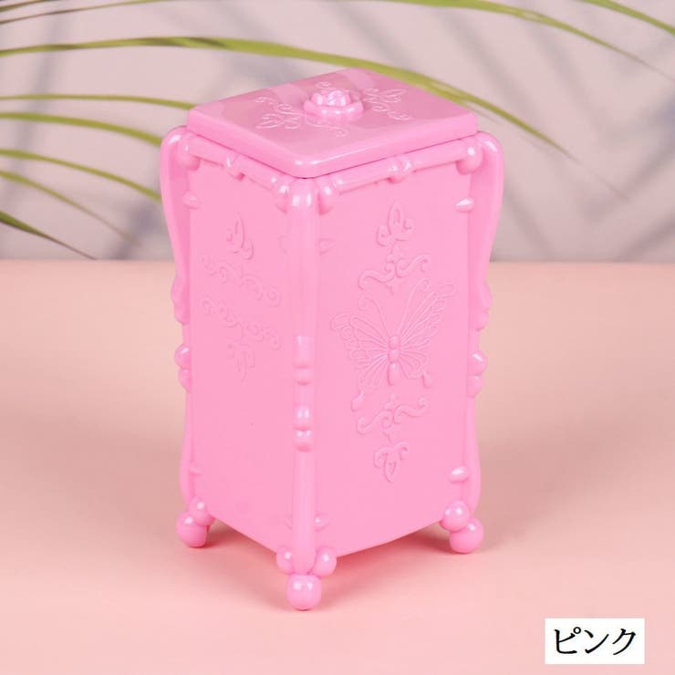 コットンケース 蓋付き 取り出し口あり | PlusNao | 詳細画像6 