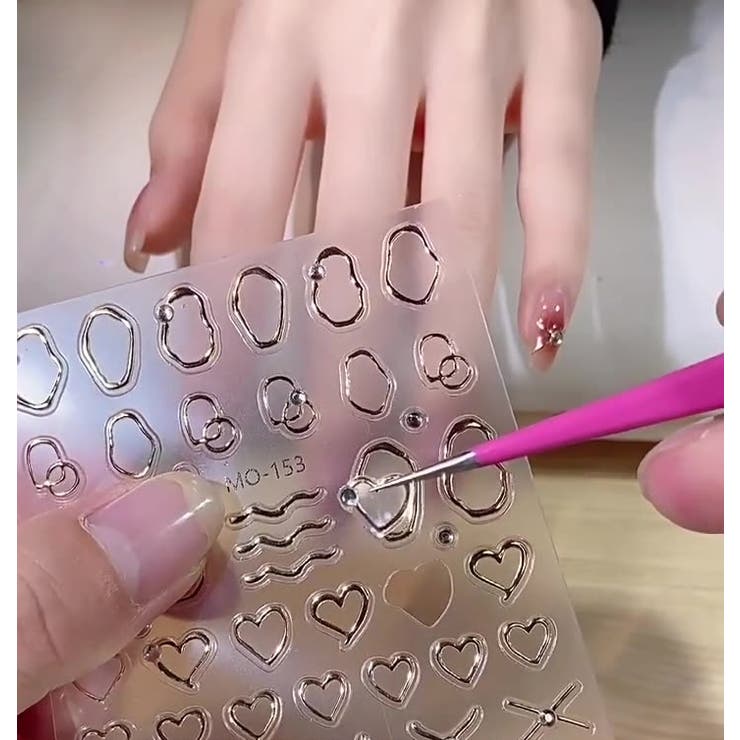 3Dネイルシール 単品 1枚 | PlusNao | 詳細画像3 