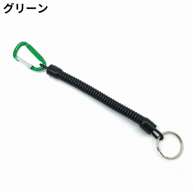 カールコードストラップ コイルストラップ カラビナ付き | PlusNao | 詳細画像5 
