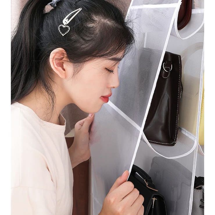 バッグ収納ラック 3段 吊り下げ | PlusNao | 詳細画像9 