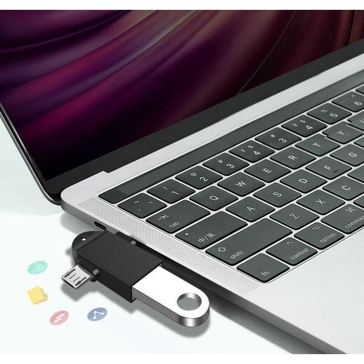 OTGケーブル 2in1 MicroUSB | PlusNao | 詳細画像2 