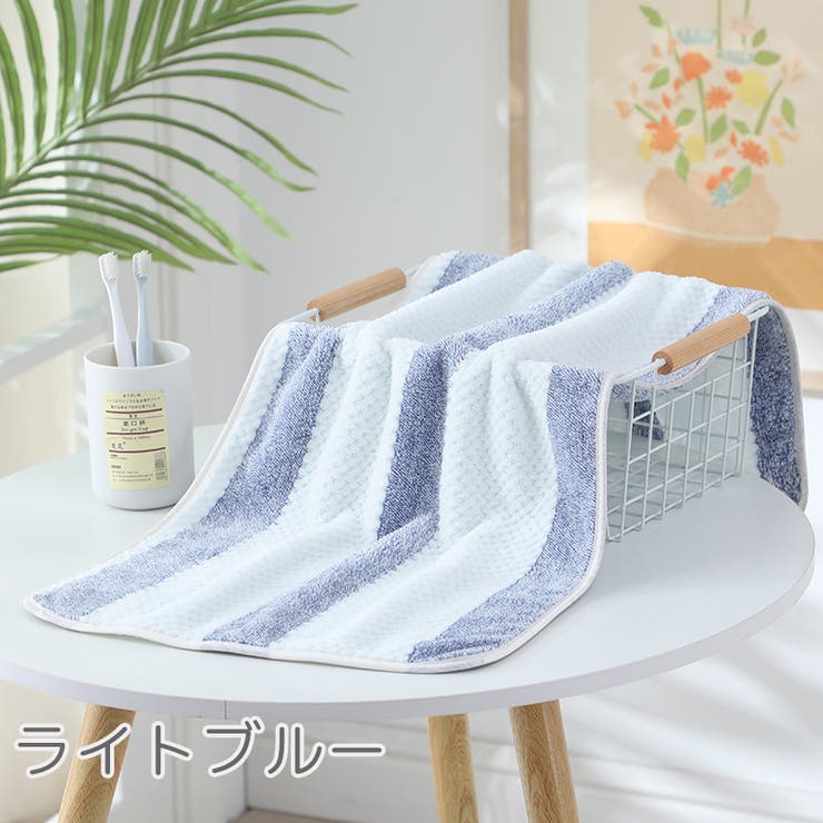 フェイスタオル 35x75cm 手拭き | PlusNao | 詳細画像9 
