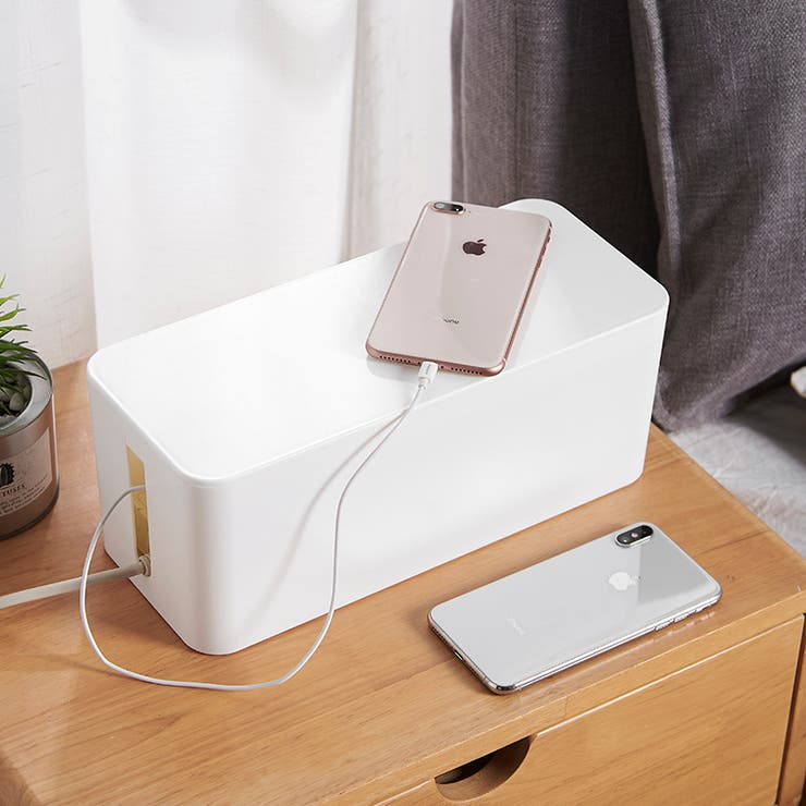 ケーブルボックス 電源タップ 収納ボックス | PlusNao | 詳細画像2 