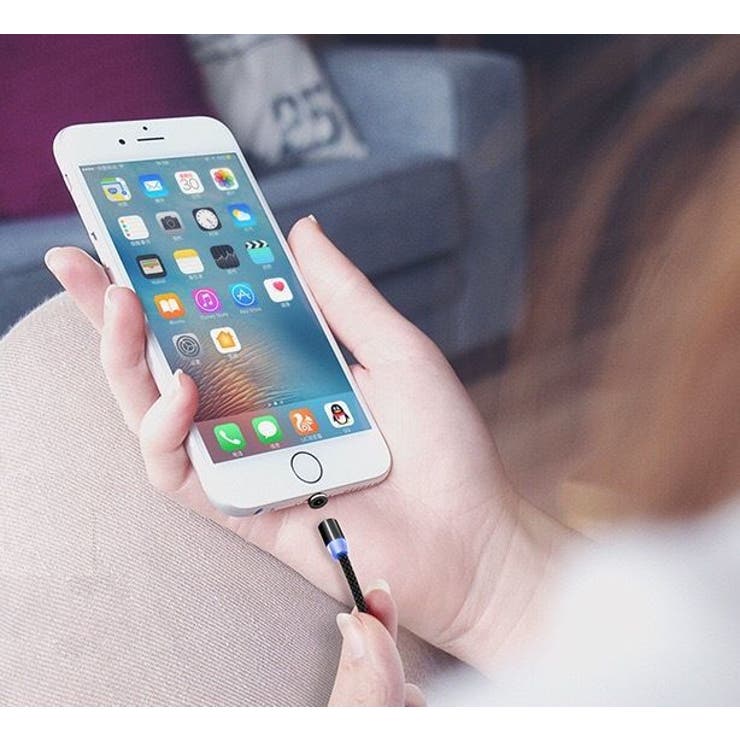 スマホ充電ケーブル iPhone充電ケーブル type | PlusNao | 詳細画像2 