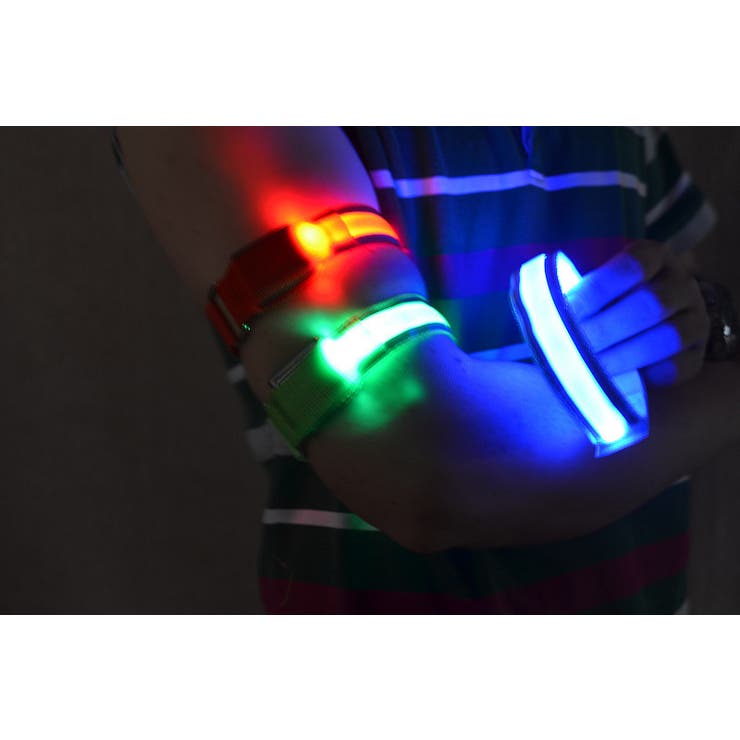 アームバンド 光る LEDライト | PlusNao | 詳細画像3 